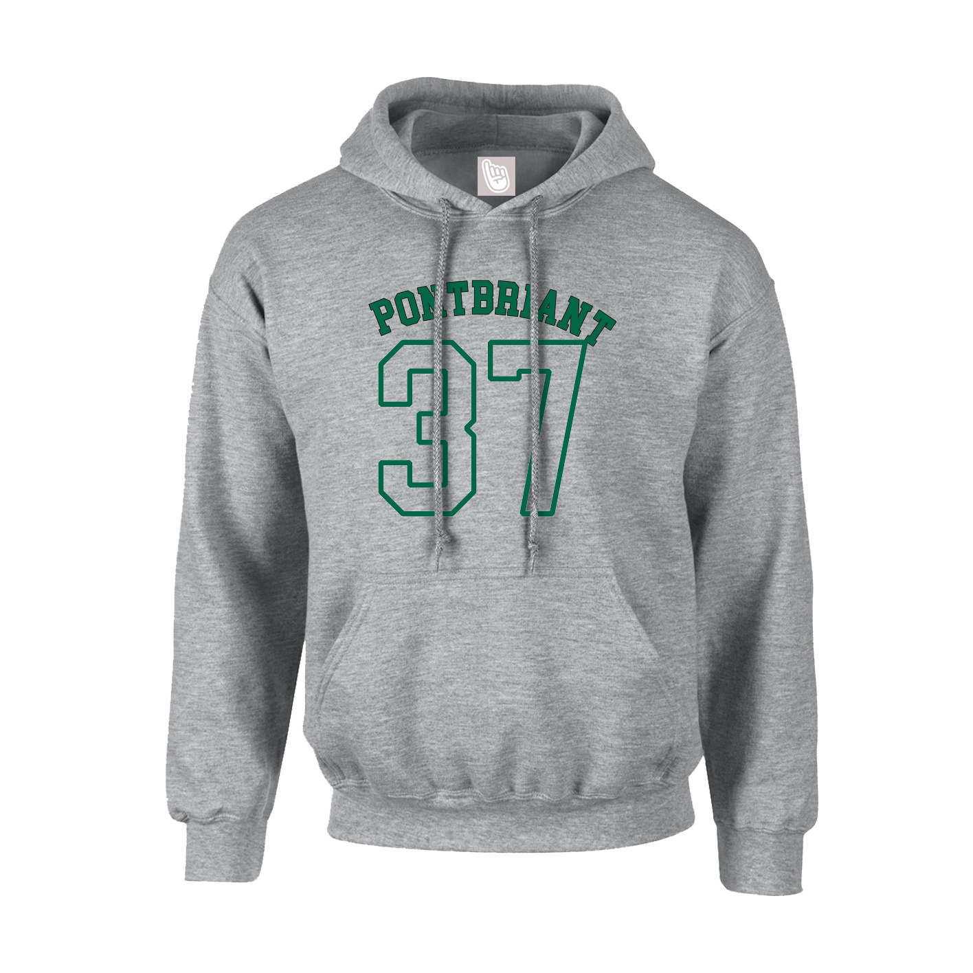 Youth Hoodie — Shirsey Arch in Grey