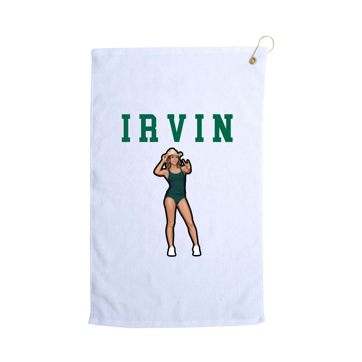 Golf Towel — Shirsey in White