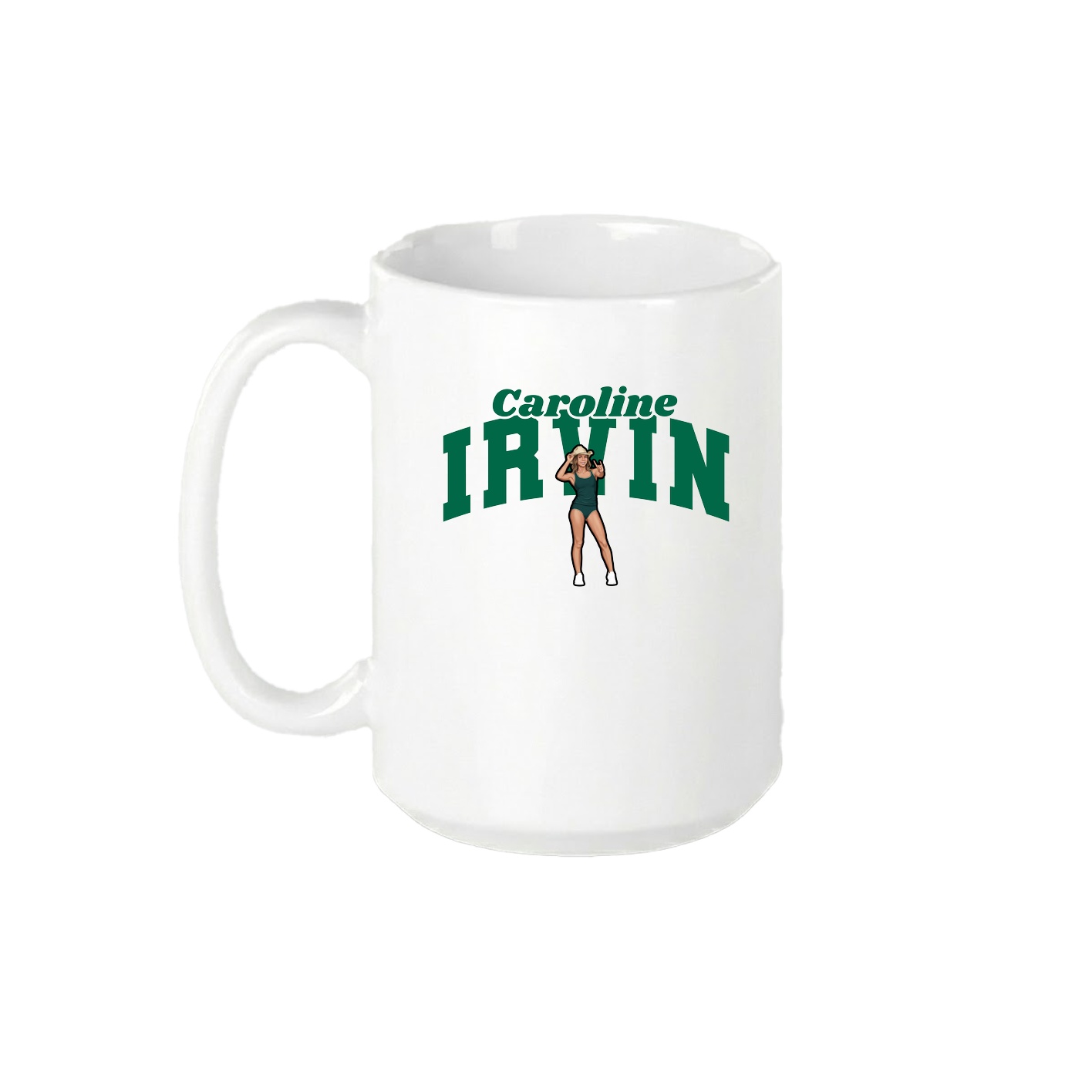 15oz Coffee Mug — Signature Arch in White