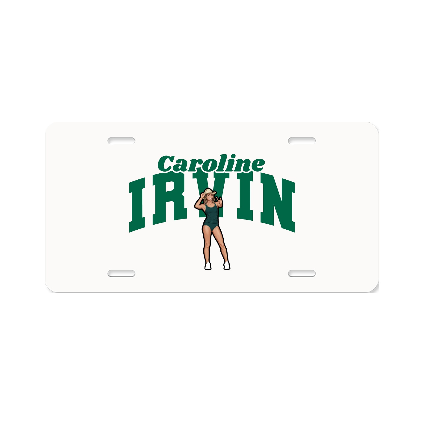 License Plate — Signature Arch in Classic