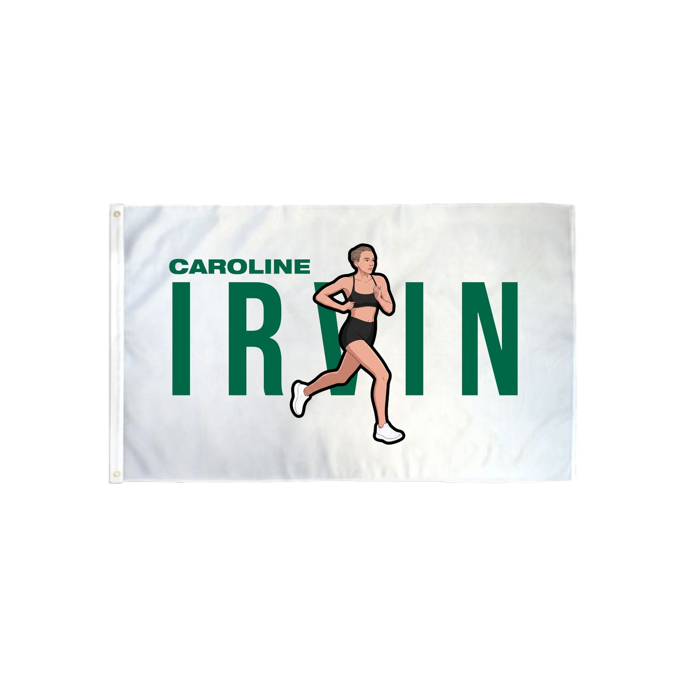 3x5 Flag — Player Name in Classic