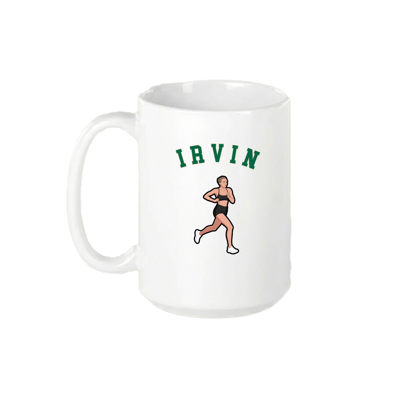 15oz Coffee Mug — Shirsey Arch in White