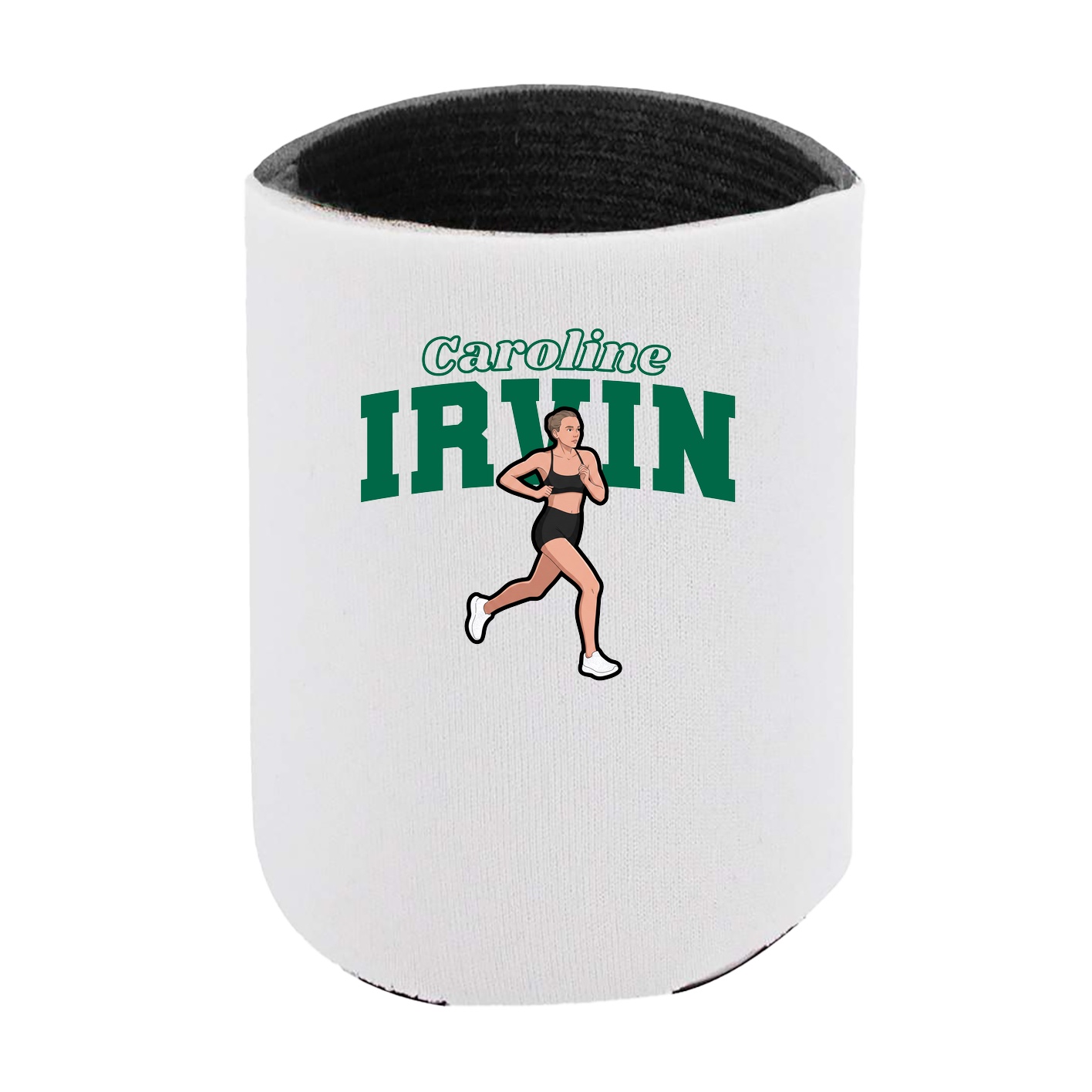 Can Holder — Name Arch in White