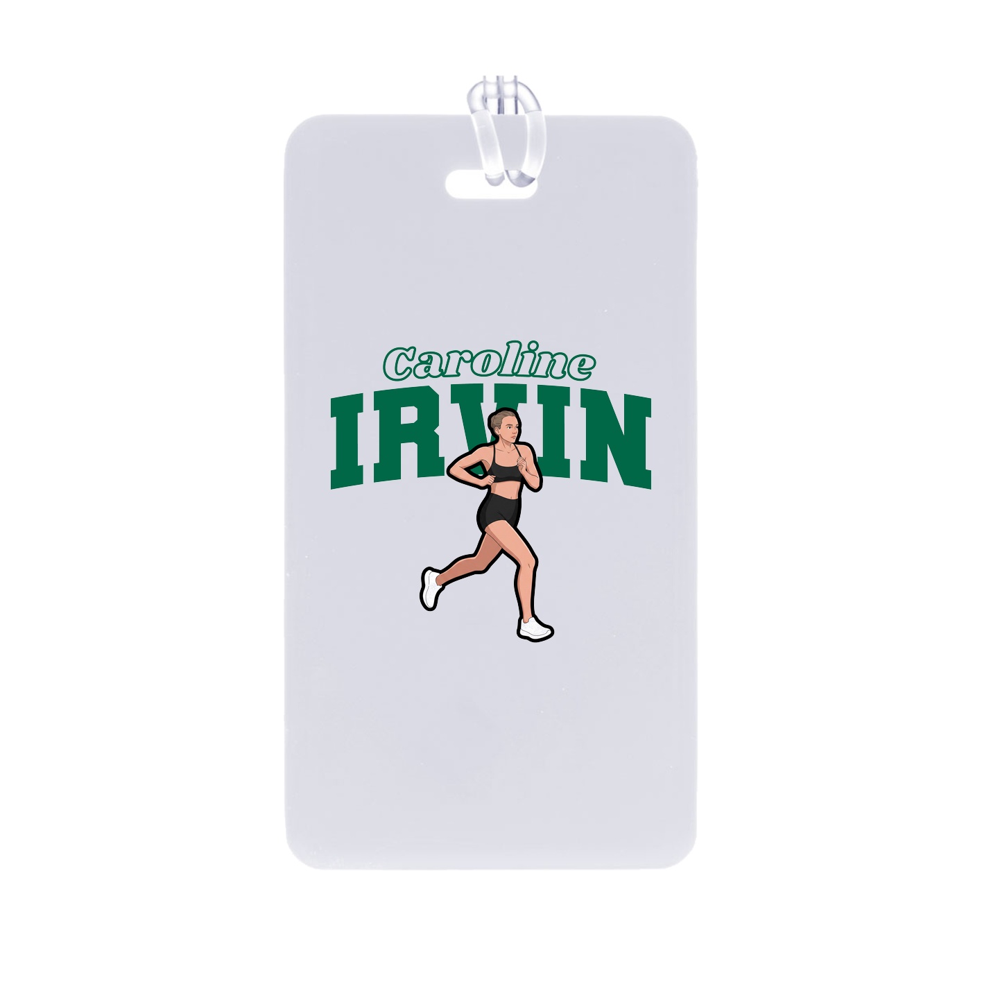 Bag Tag — Name Arch in Classic
