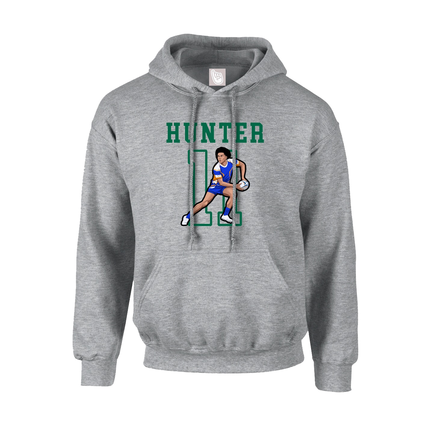 Hoodie — Shirsey in Grey