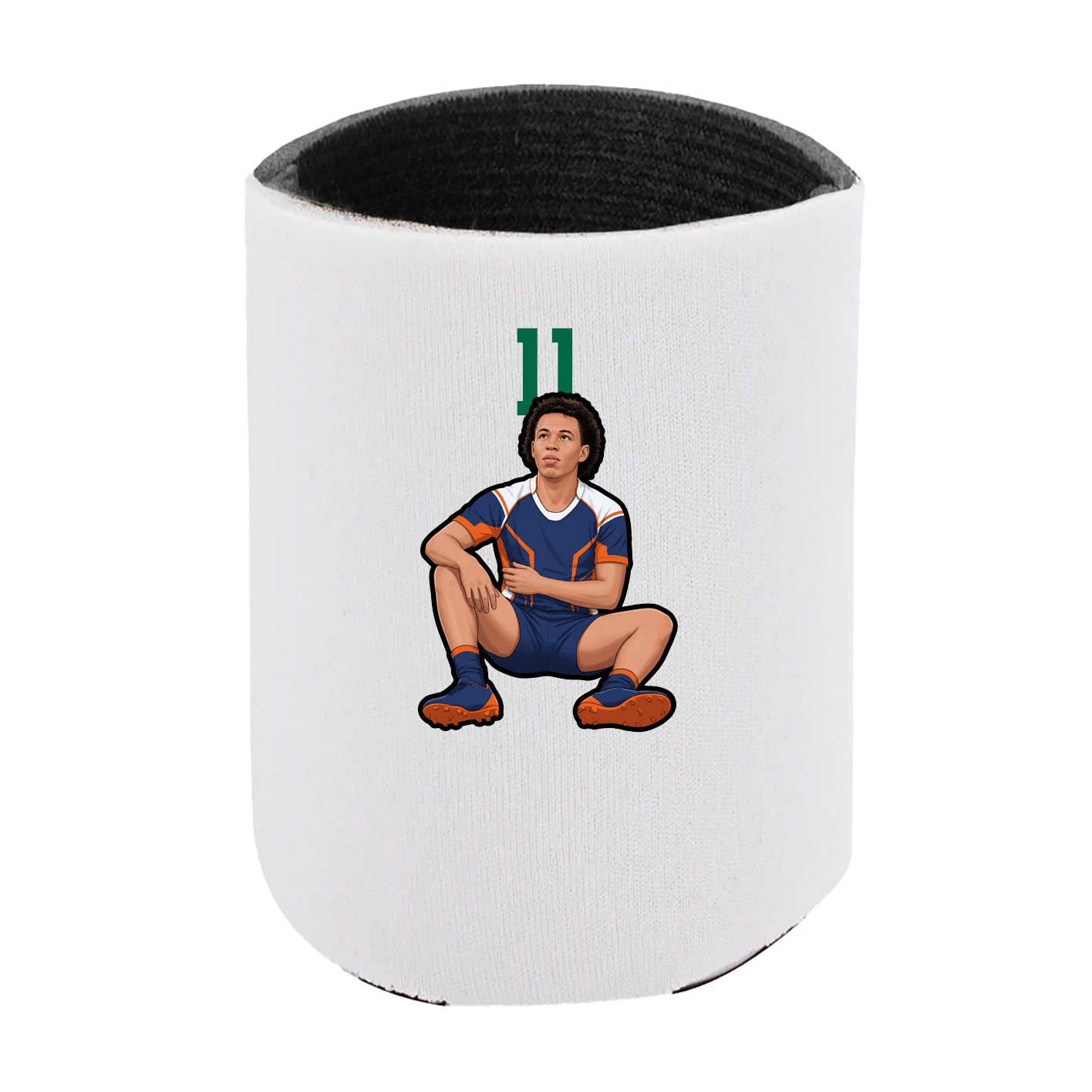 Can Holder — Number Top in White