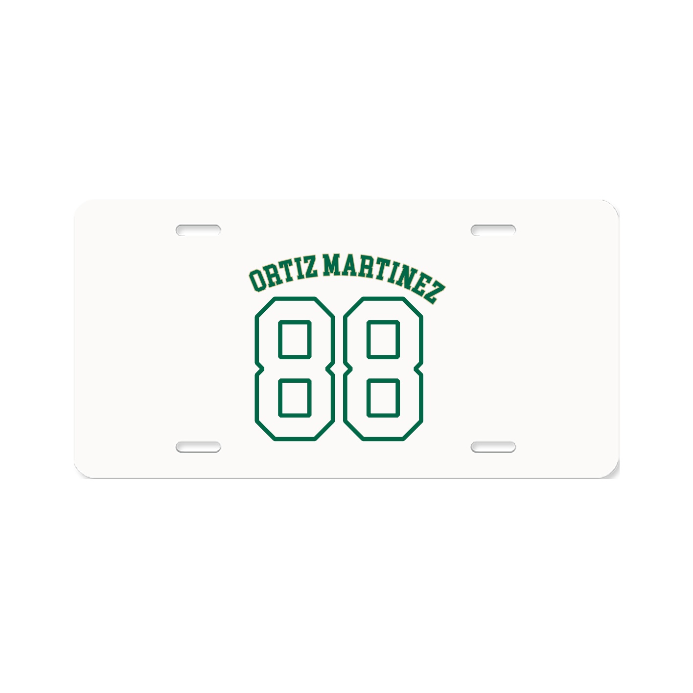 License Plate — Shirsey Arch in Classic