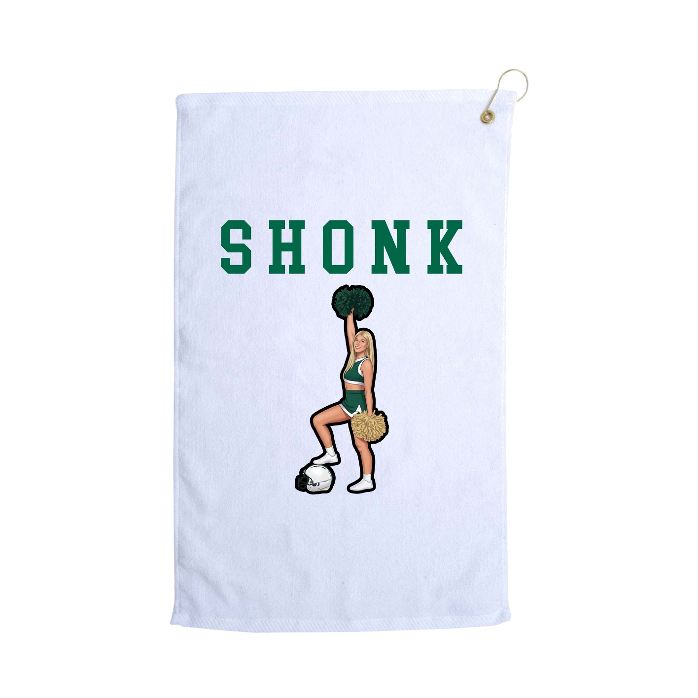 Golf Towel — Shirsey in White
