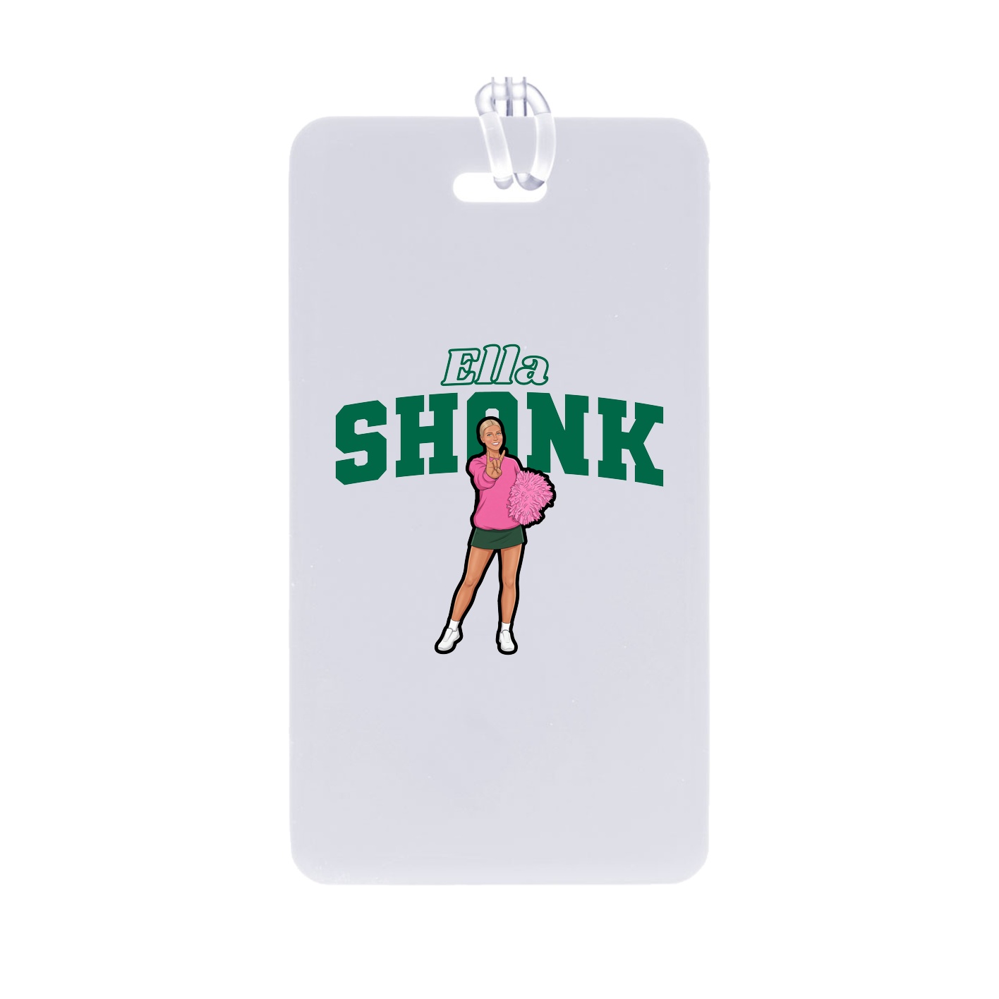 Bag Tag — Name Arch in Classic