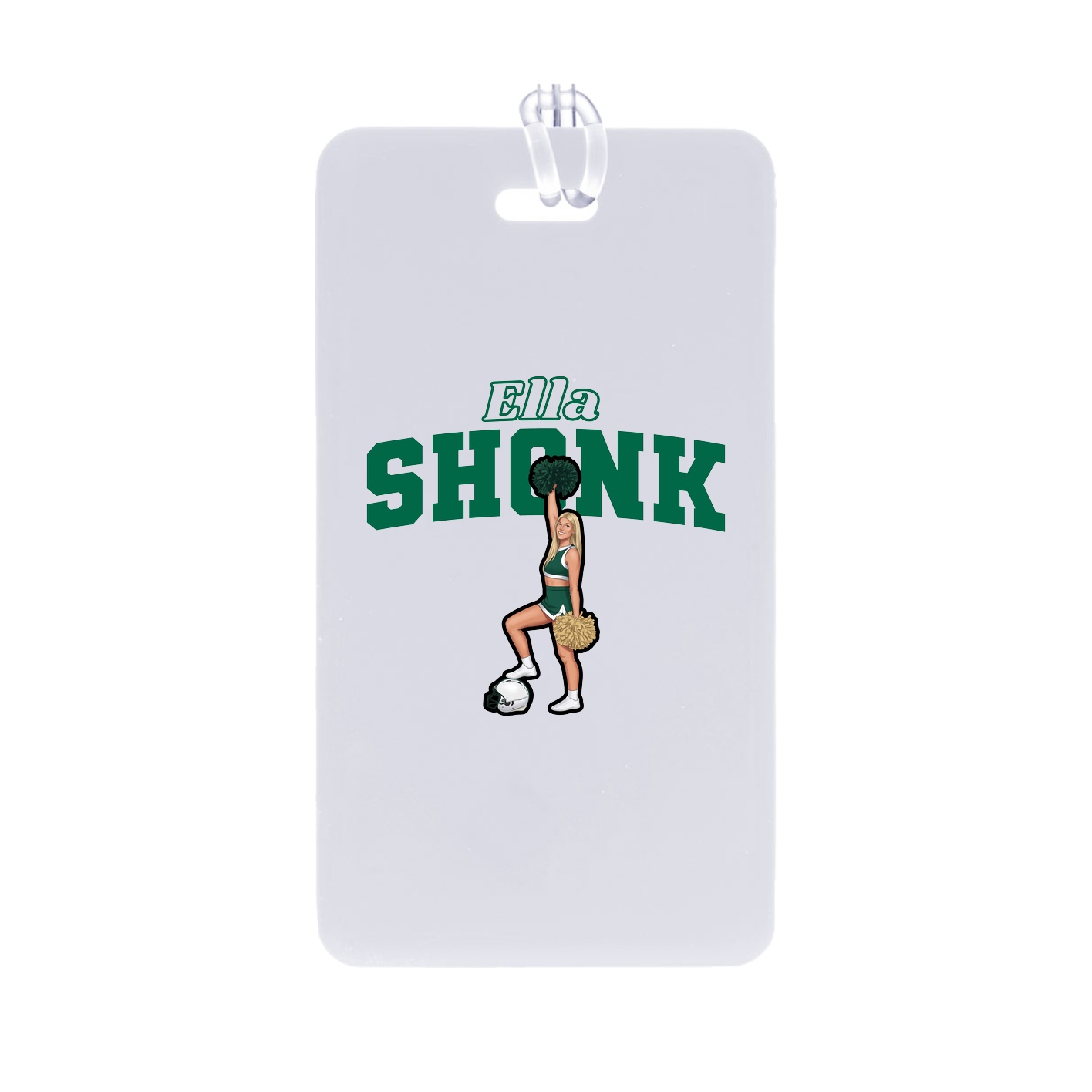 Bag Tag — Name Arch in Classic