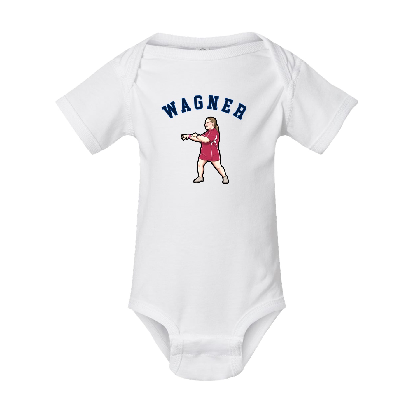 Baby Onesie — Shirsey Arch in White