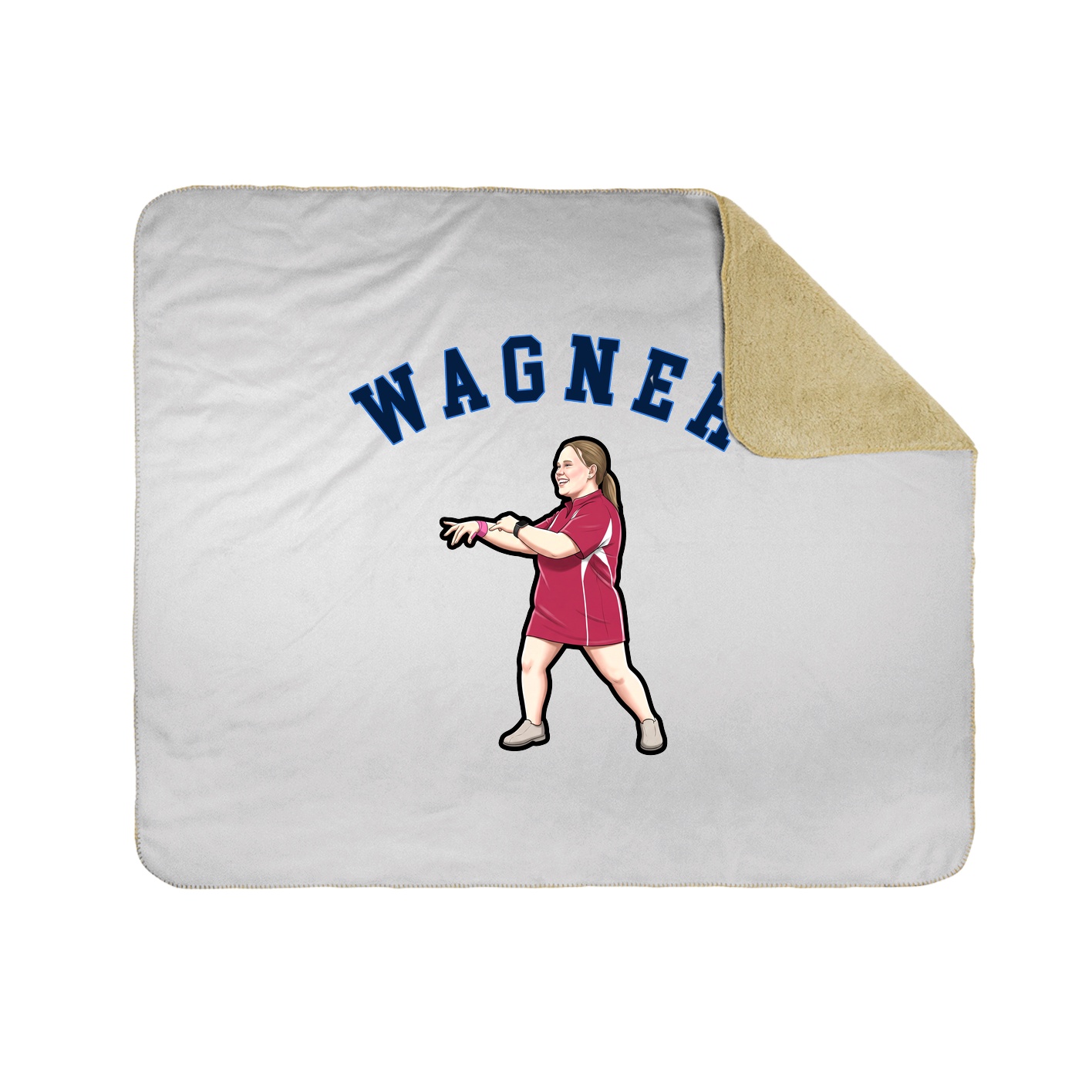 Throw Blanket — Shirsey Arch in White