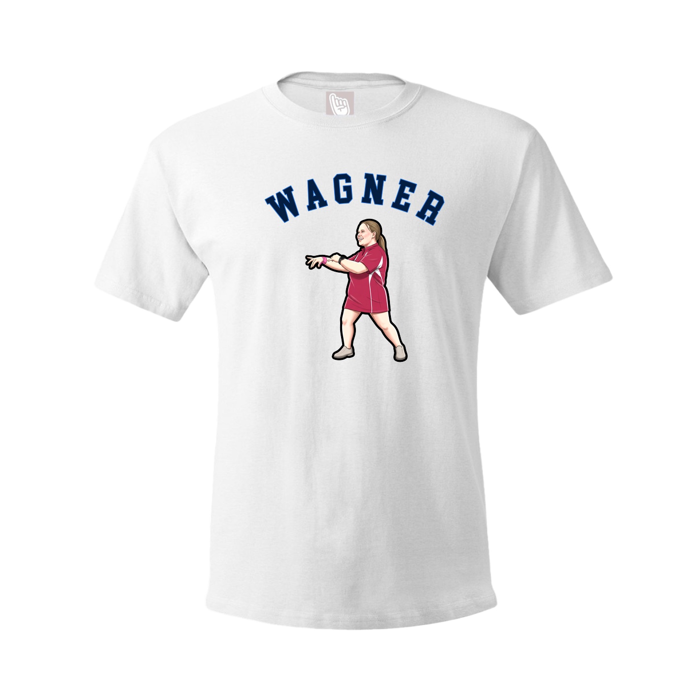 Youth Tee — Shirsey Arch in White