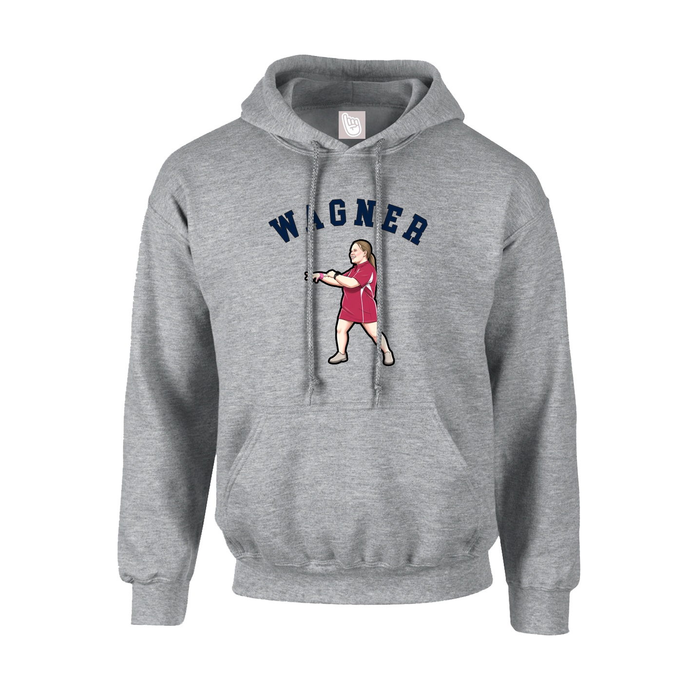 Hoodie — Shirsey Arch in Grey