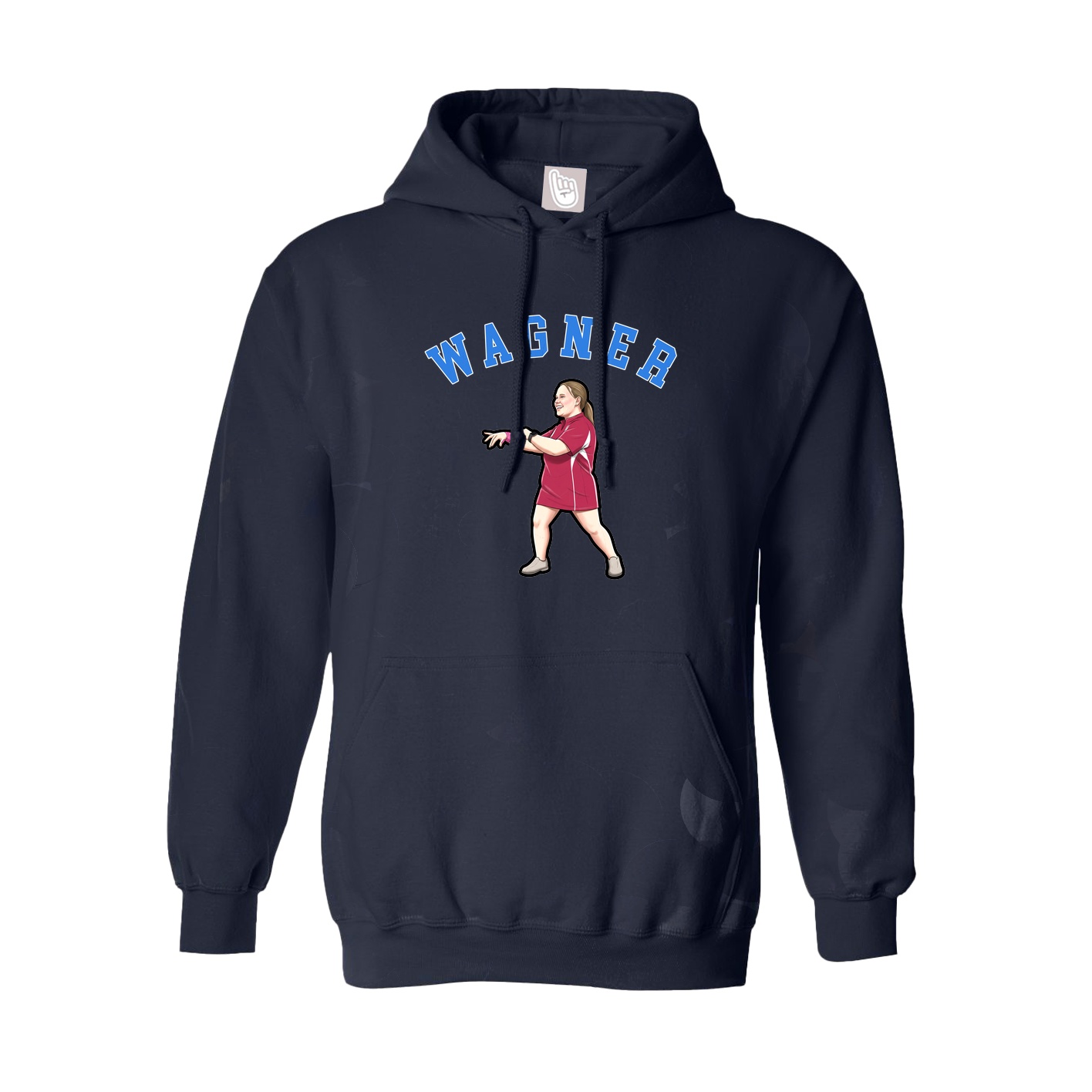 Youth Hoodie — Shirsey Arch in Navy