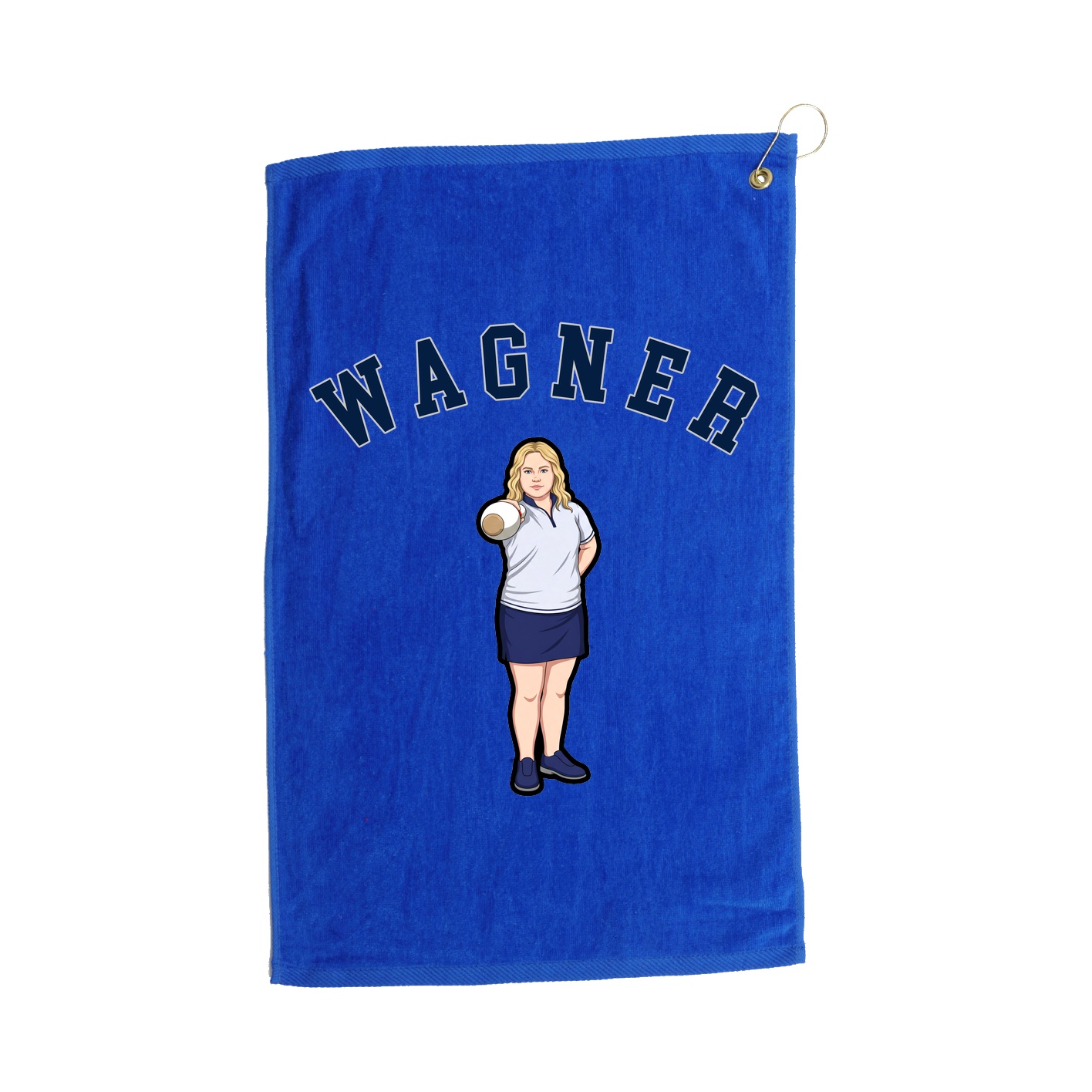 Golf Towel — Shirsey Arch in Royal