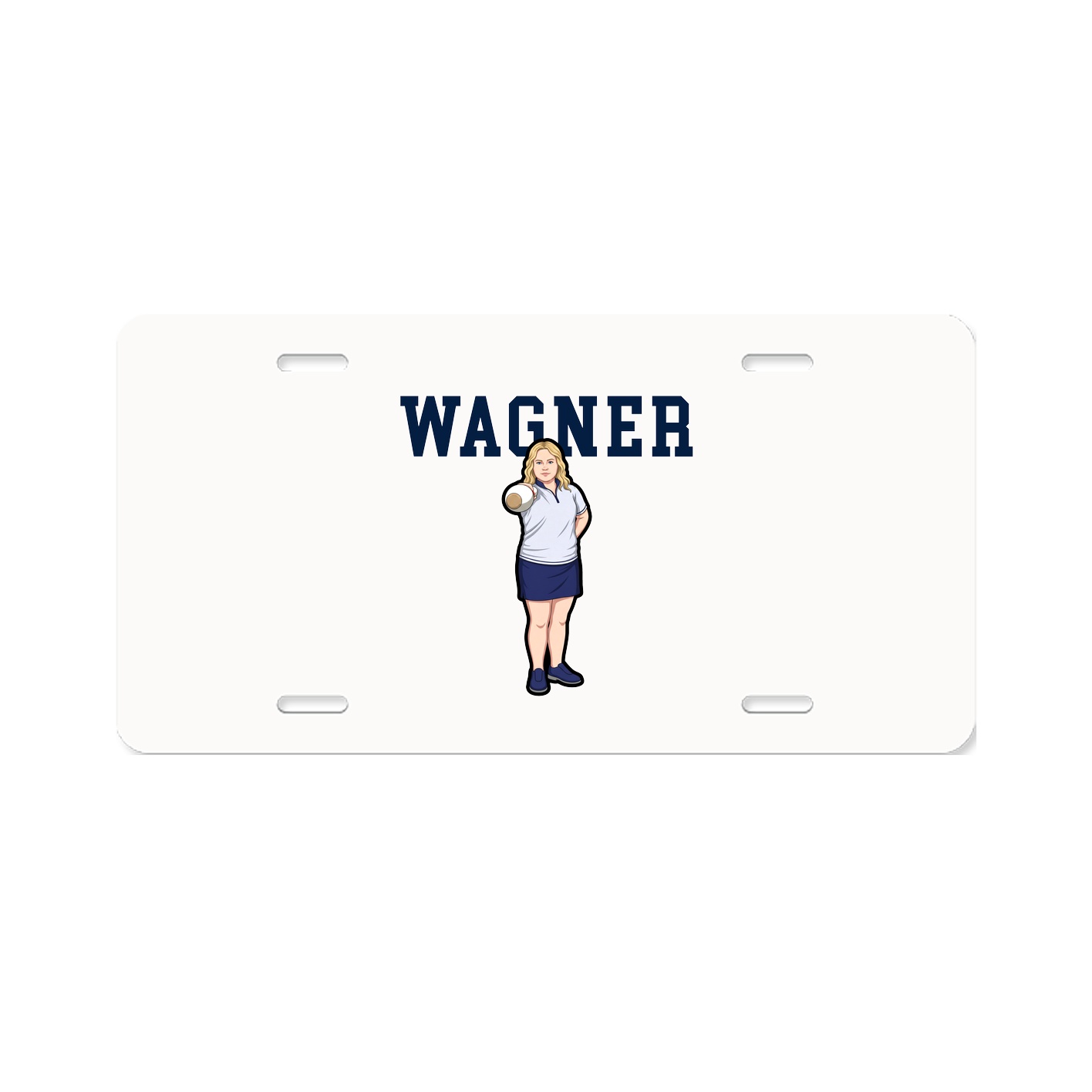 License Plate — Shirsey in Classic