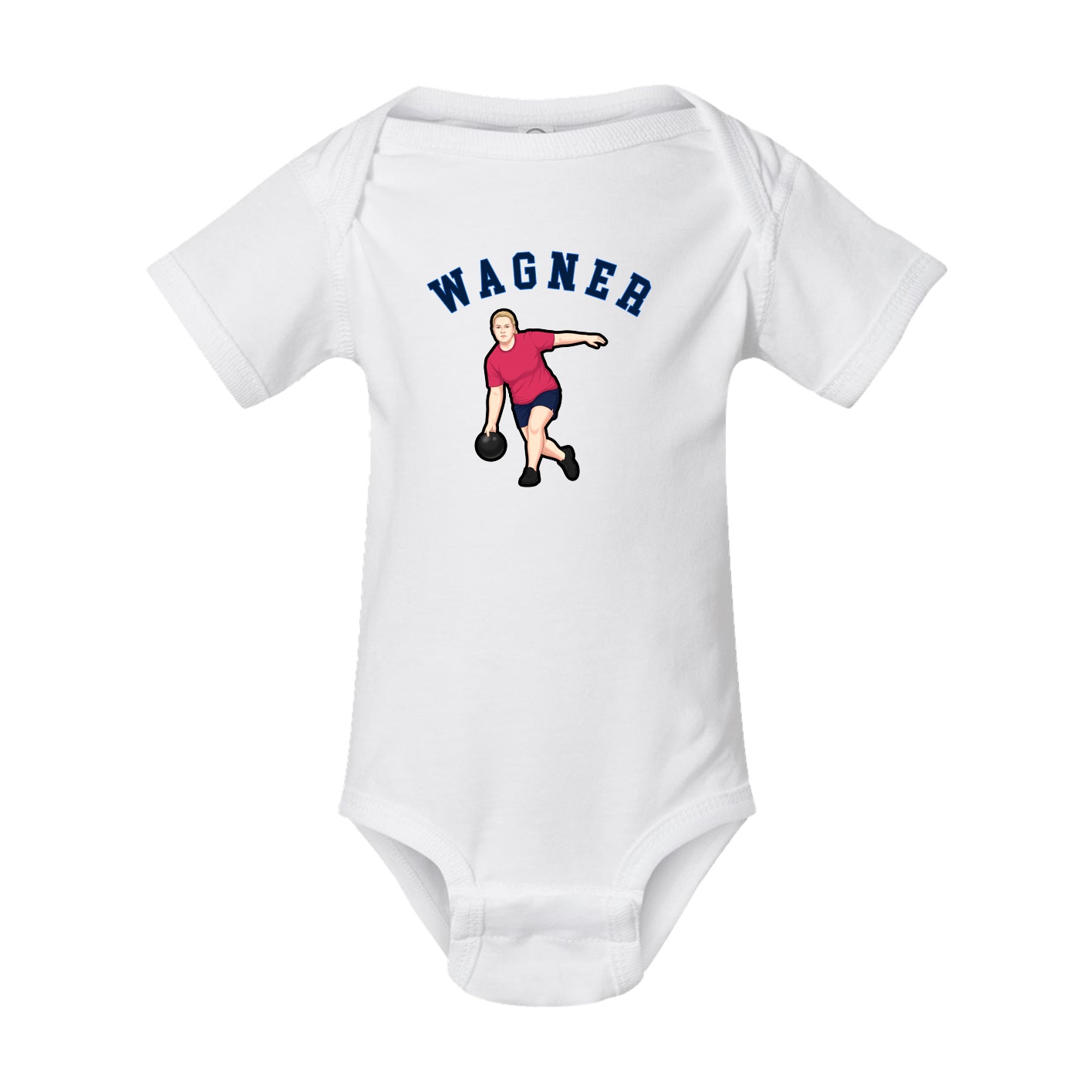 Baby Onesie — Shirsey Arch in White