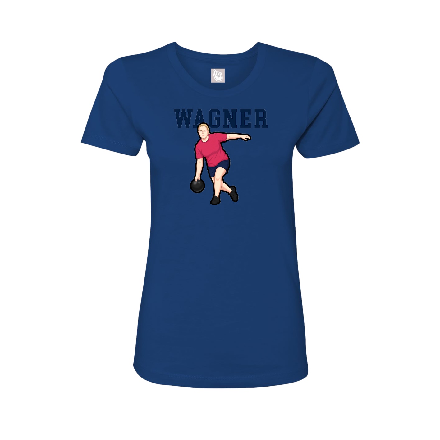 Fitted Women's Tee — Shirsey in Royal
