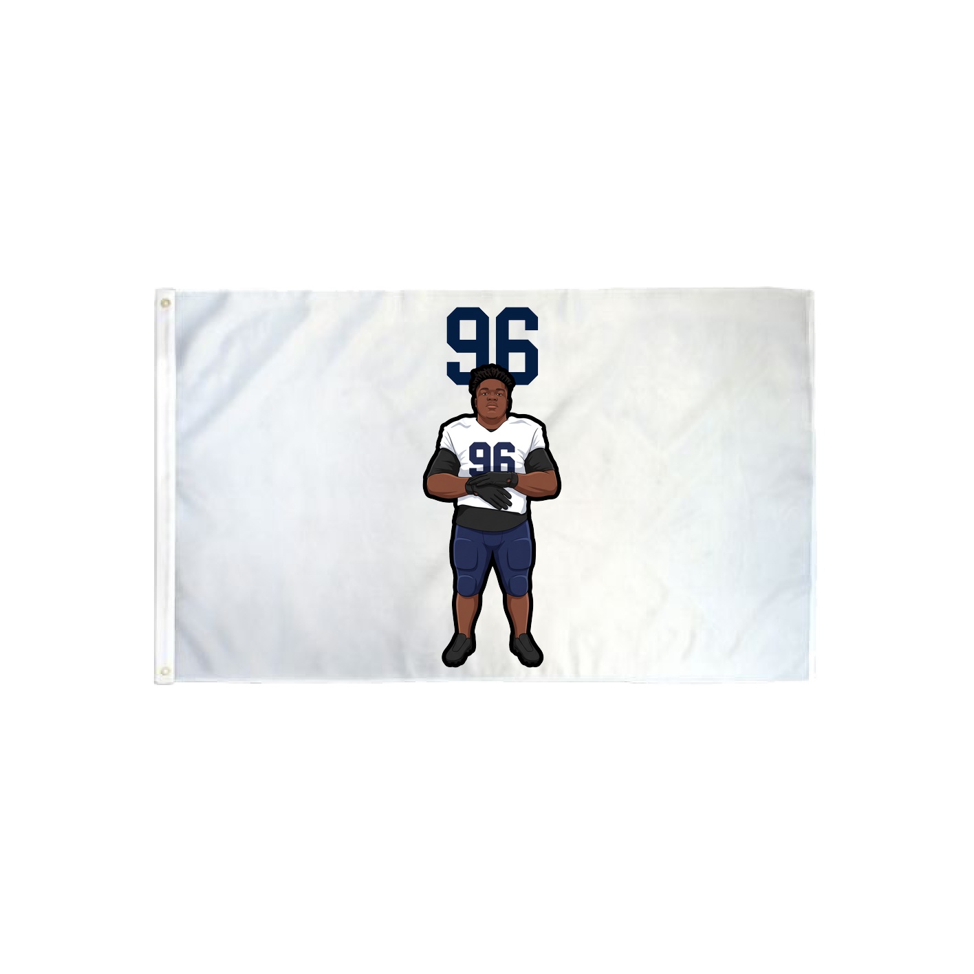 3x5 Flag — Number Top in Classic