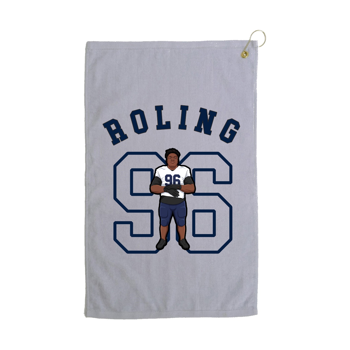 Golf Towel — Shirsey Arch in Grey