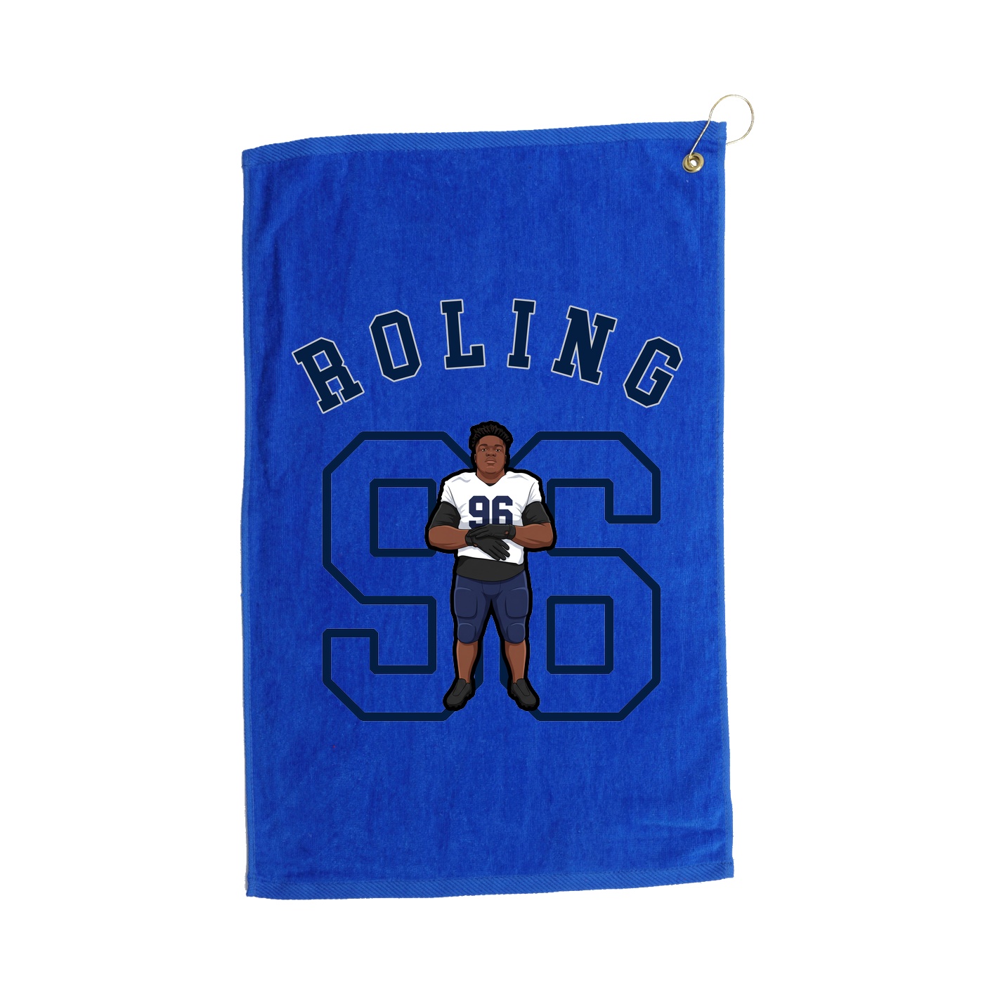 Golf Towel — Shirsey Arch in Royal
