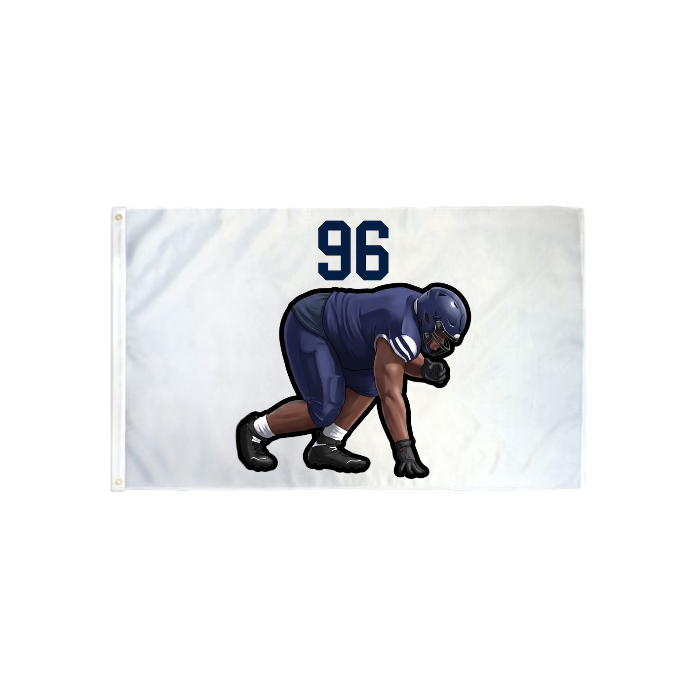 3x5 Flag — Number Top in Classic