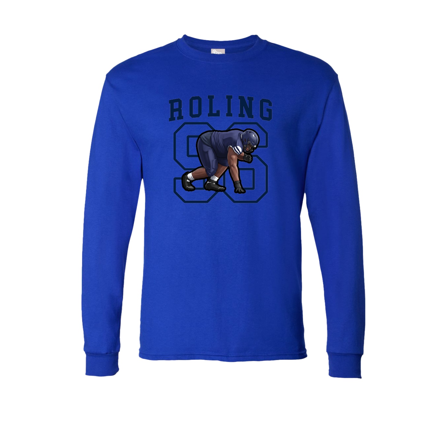 Long Sleeve Tee — Shirsey in Royal