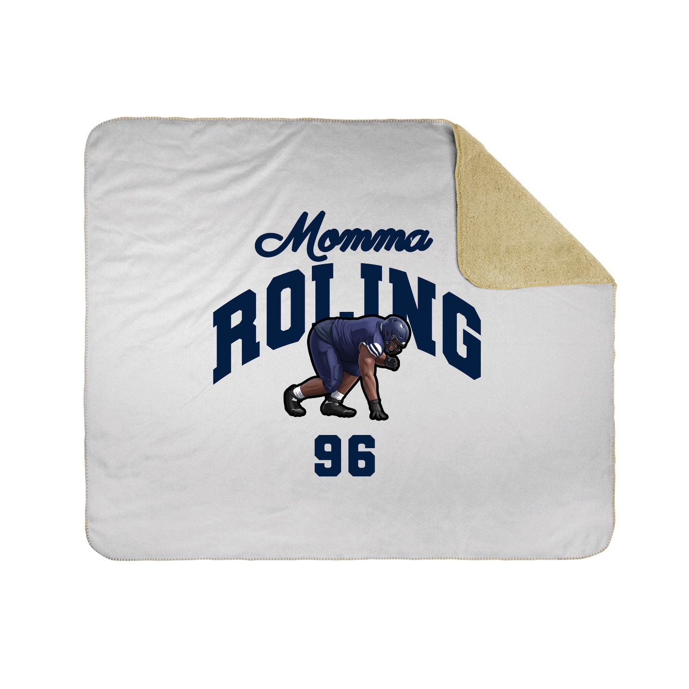 Throw Blanket — Mothers Day Arch in White