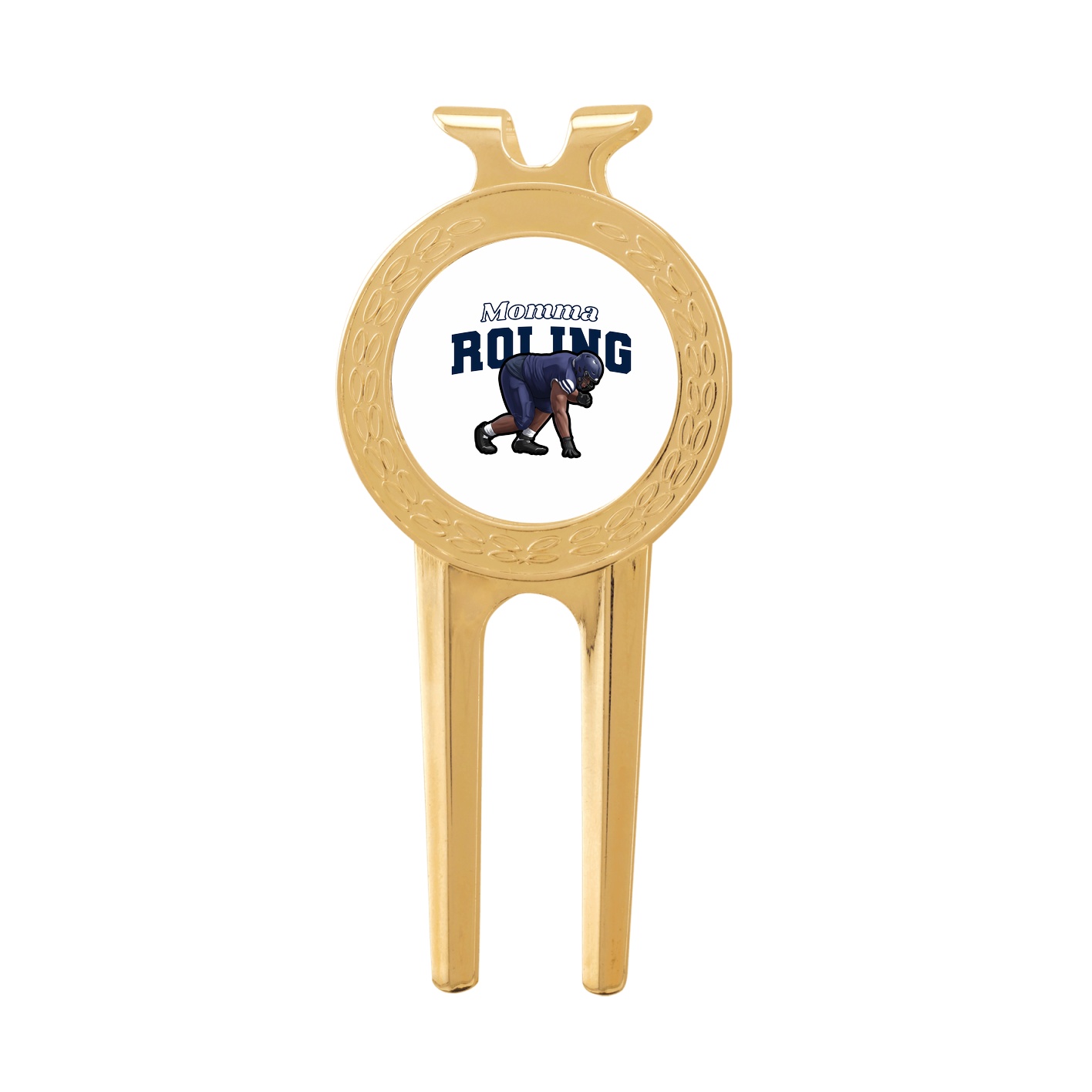 Divot Tool with Ball Marker — Mothers Day Block in Classic