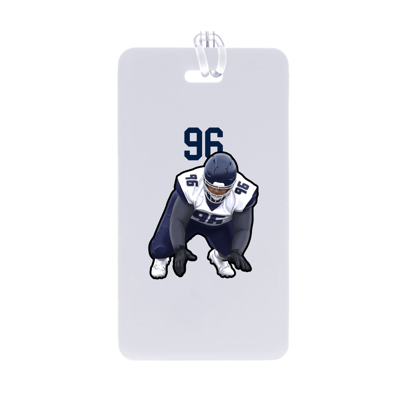 Bag Tag — Number Top in Classic