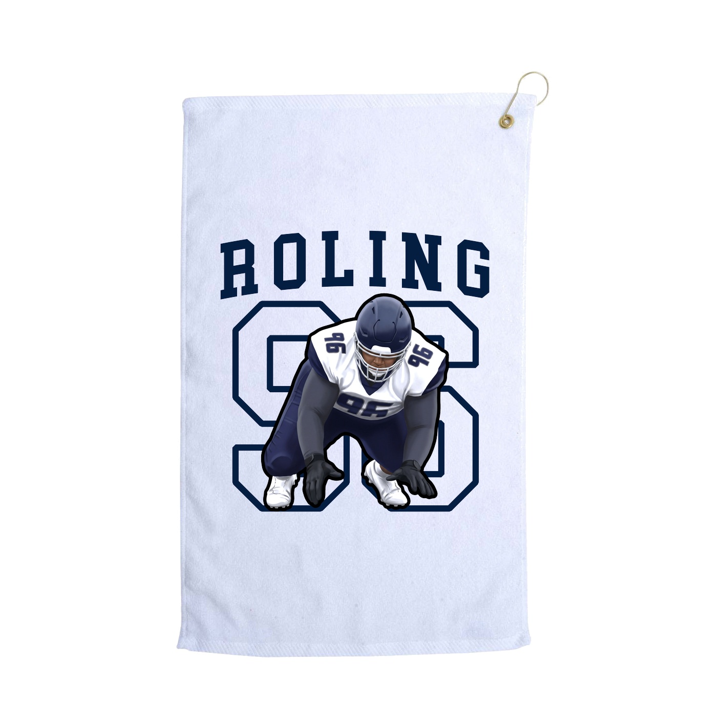 Golf Towel — Shirsey in White
