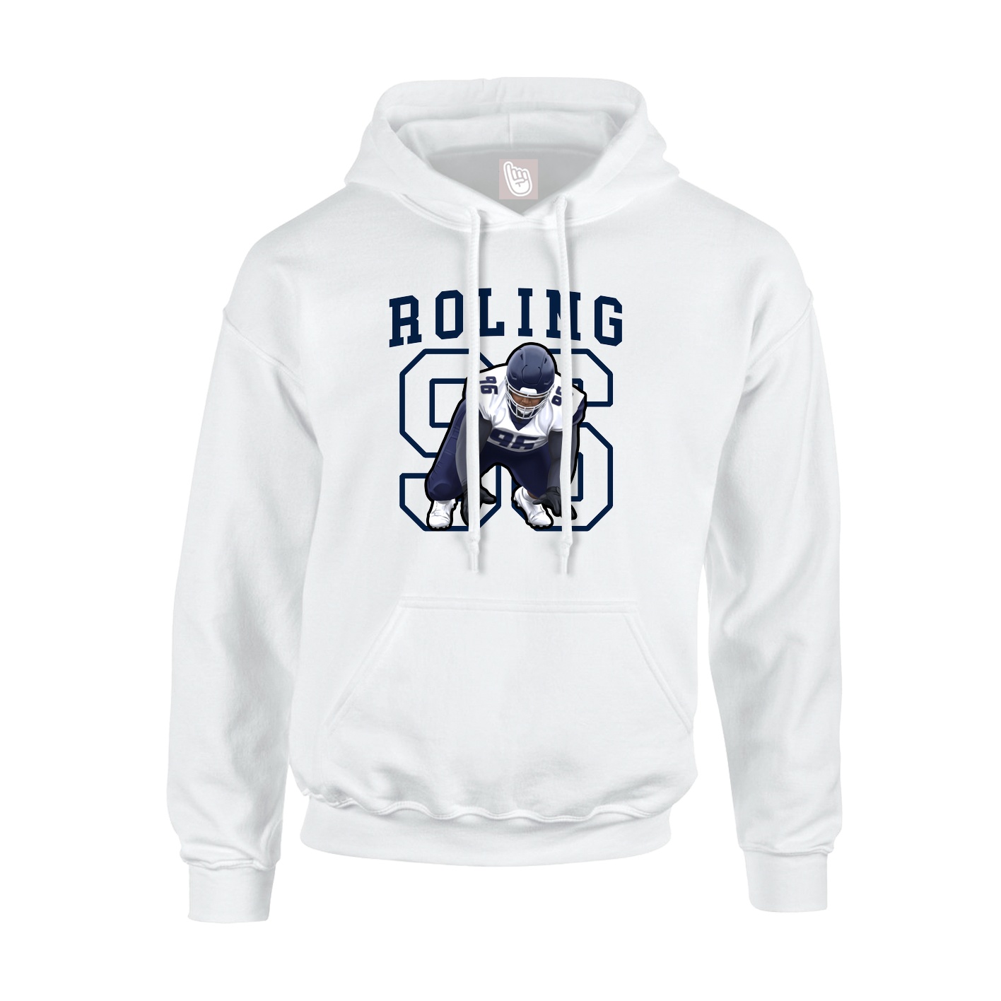 Youth Hoodie — Shirsey in White