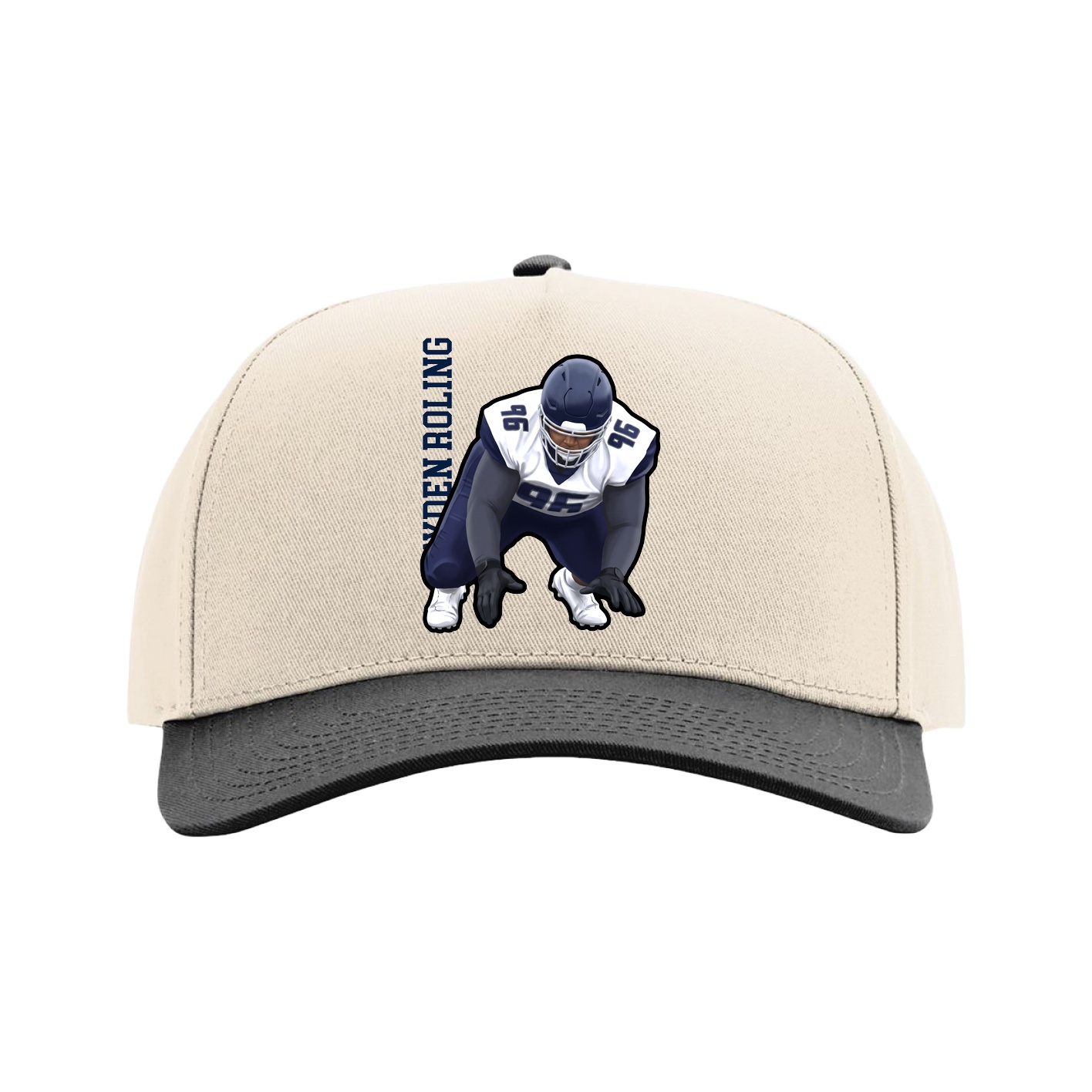 Full Fabric Five-Panel Champ Cap