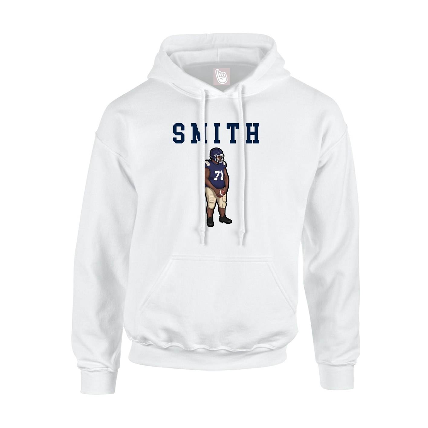 Youth Hoodie — Shirsey in White