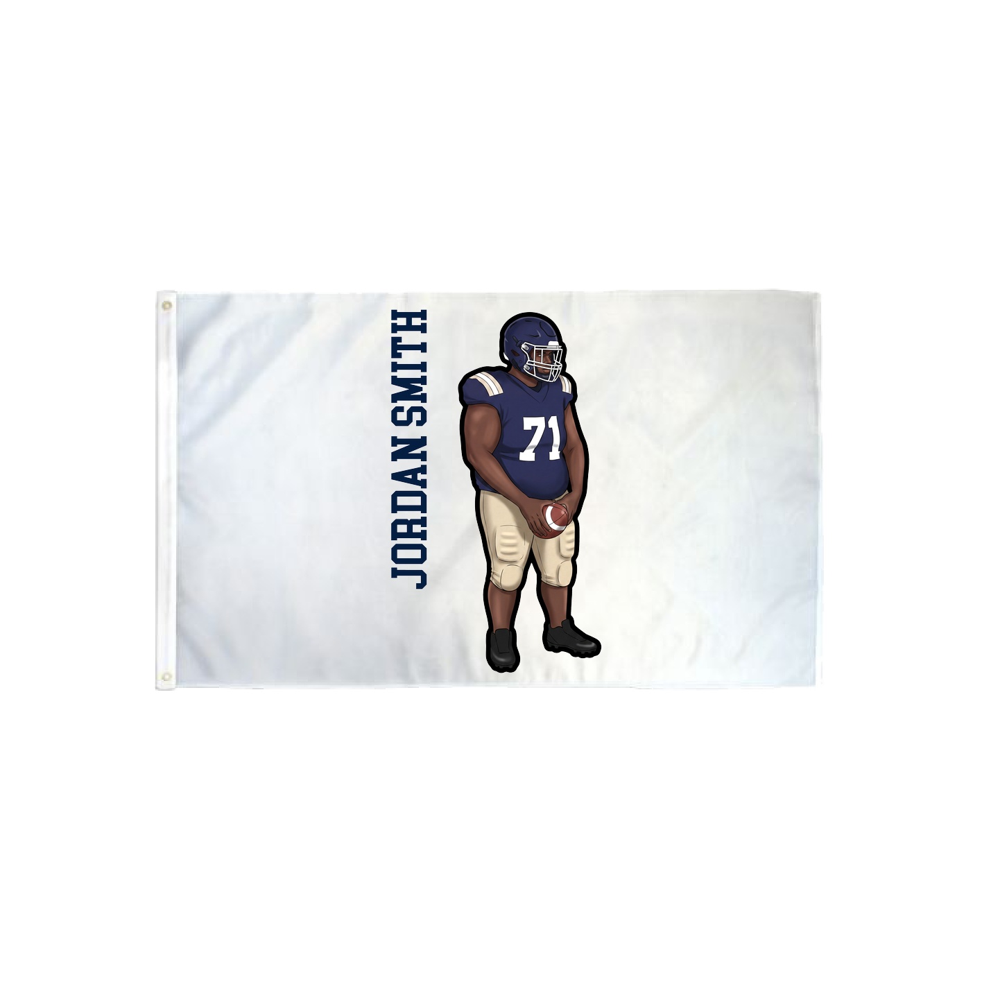 3x5 Flag — Name Vertical in Classic