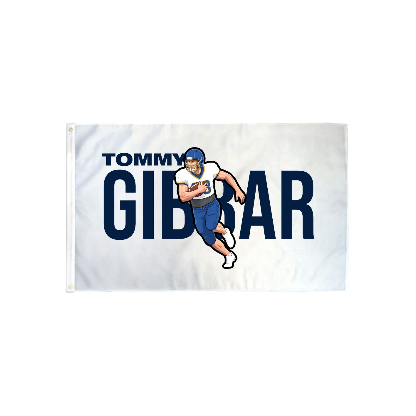 3x5 Flag — Player Name in Classic