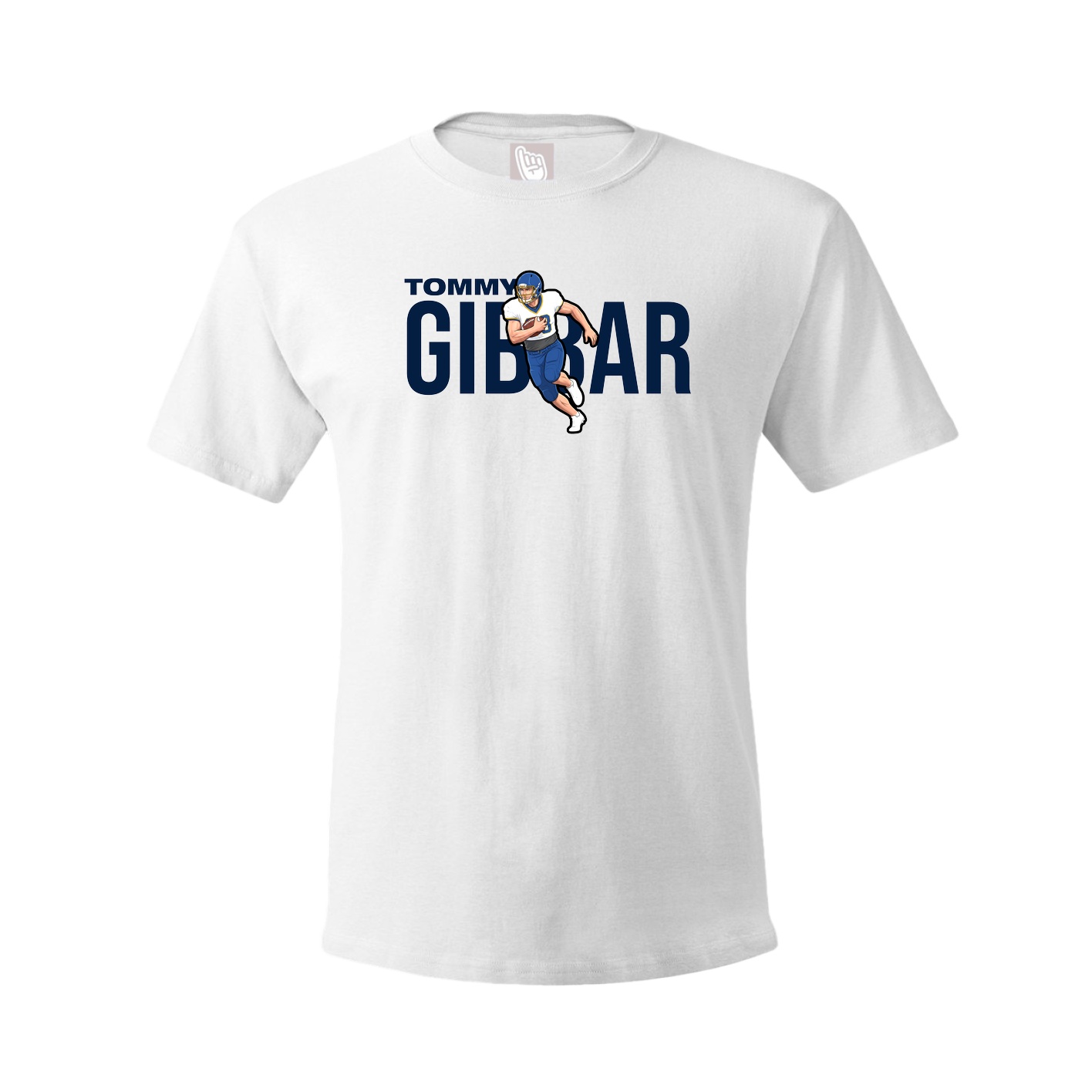 Youth Tee — Player Name in White