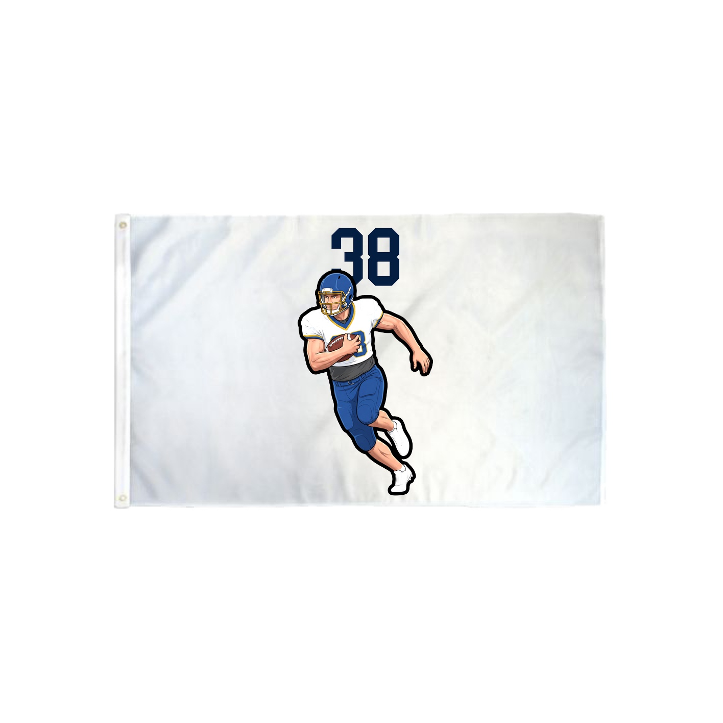 3x5 Flag — Number Top in Classic