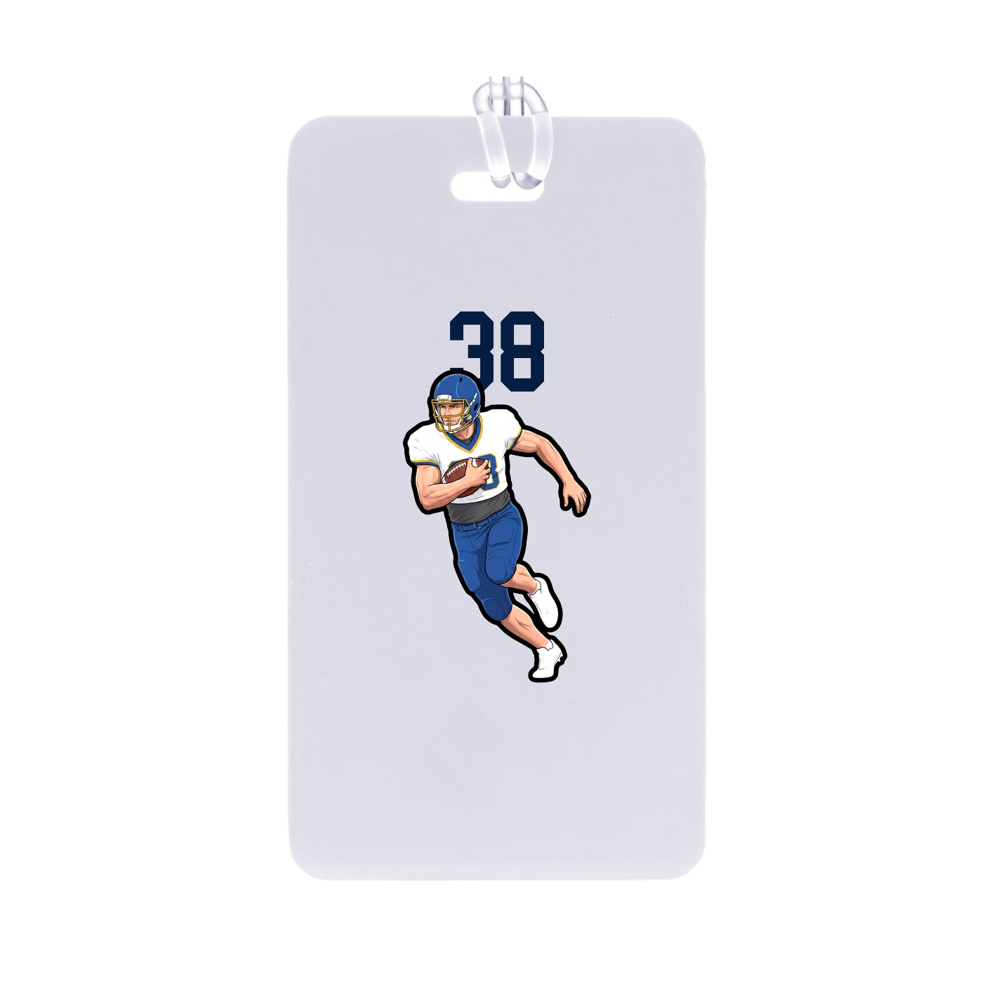Bag Tag — Number Top in Classic