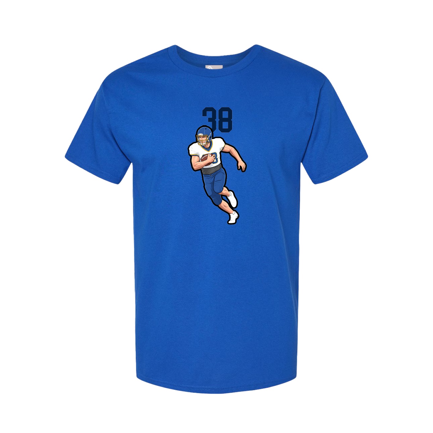 Tee — Number Top in Royal