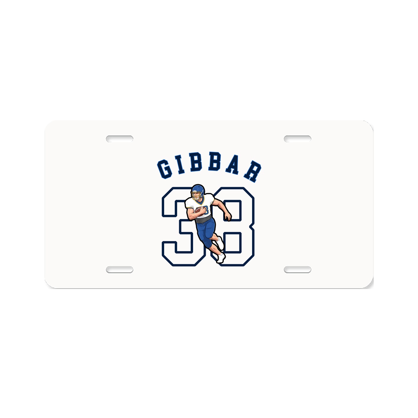 License Plate — Shirsey Arch in Classic