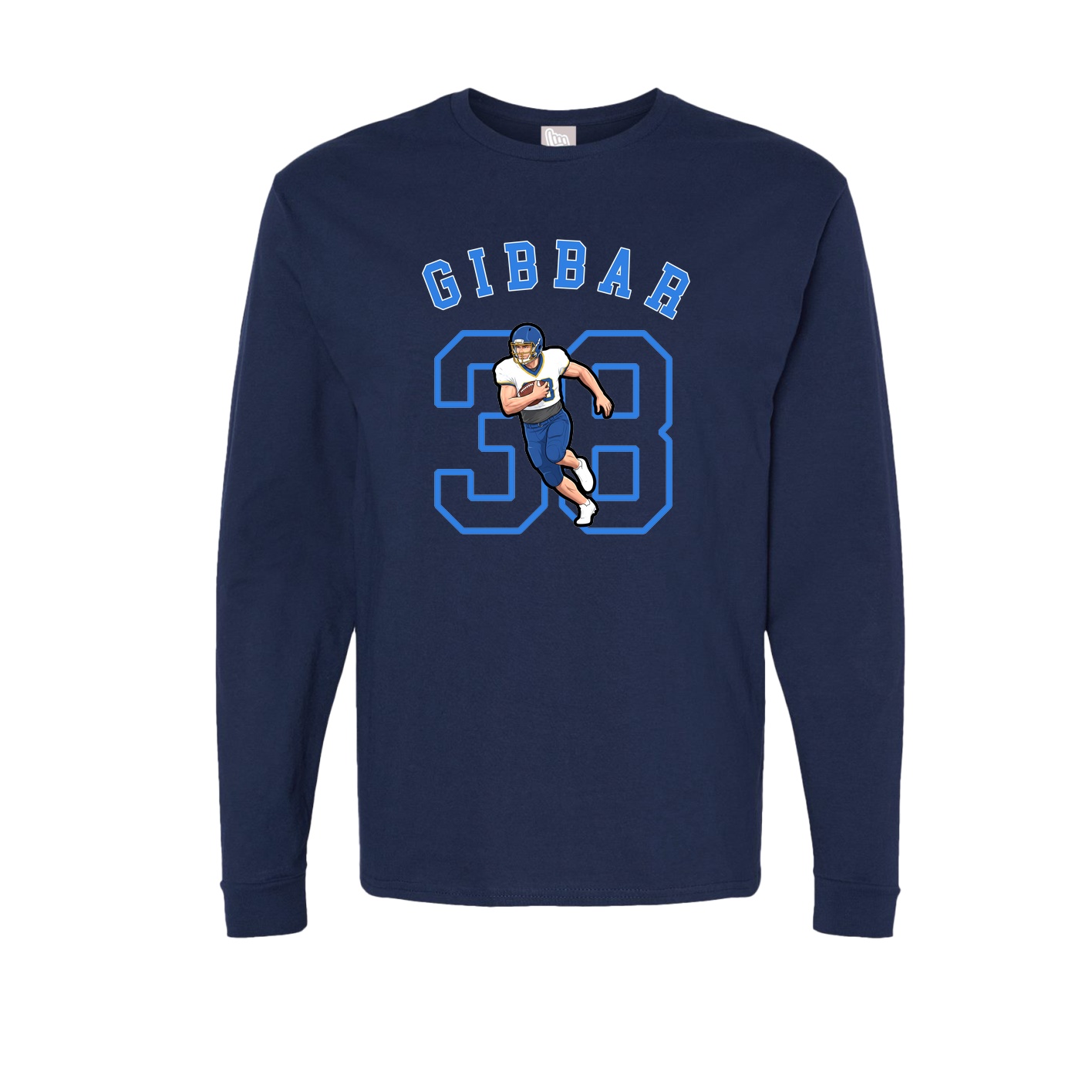 Long Sleeve Tee — Shirsey Arch in Navy