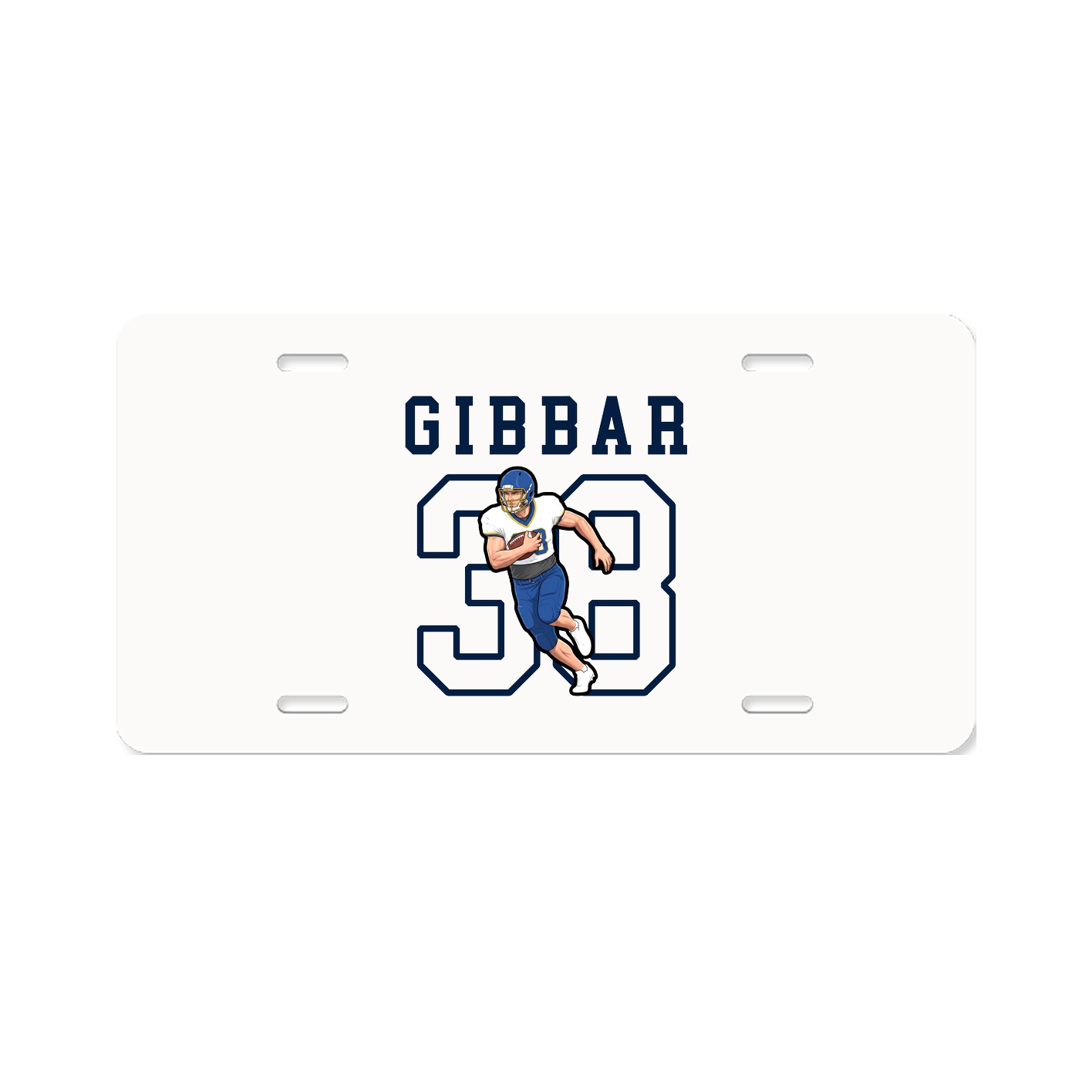 License Plate — Shirsey in Classic