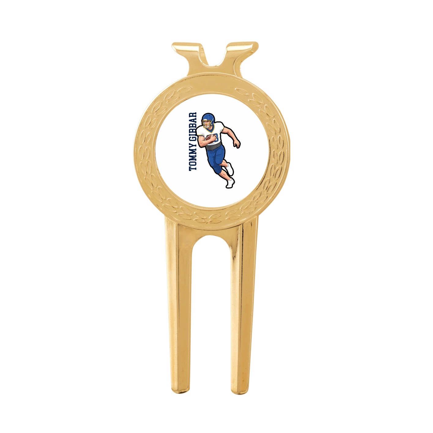 Divot Tool with Ball Marker — Name Vertical in Classic