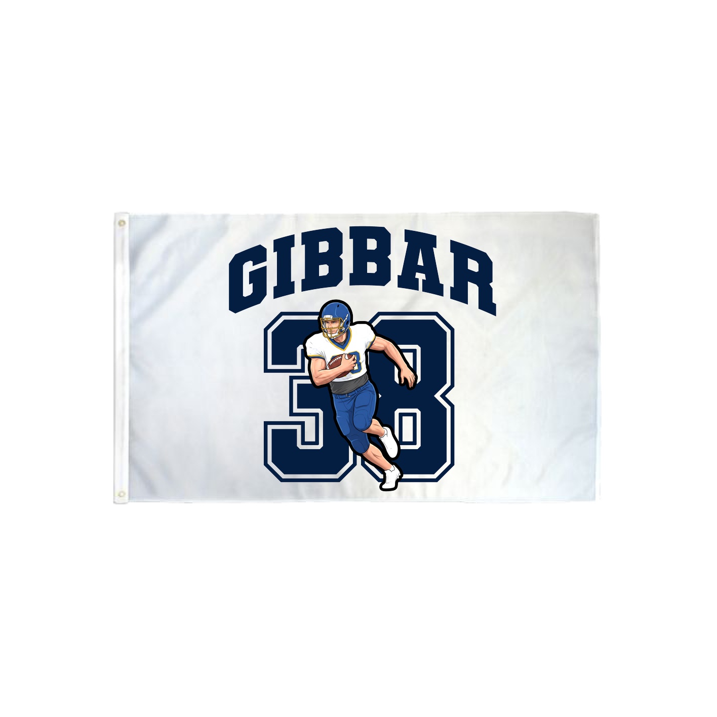 3x5 Flag — Number in Classic