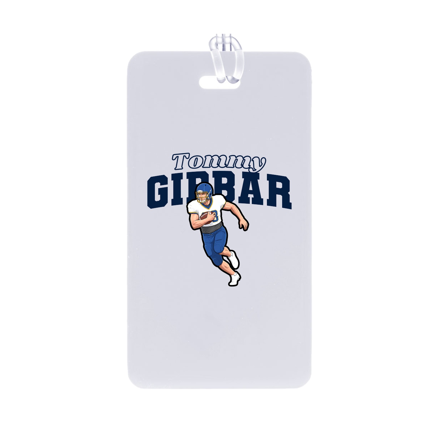 Bag Tag — Name Arch in Classic