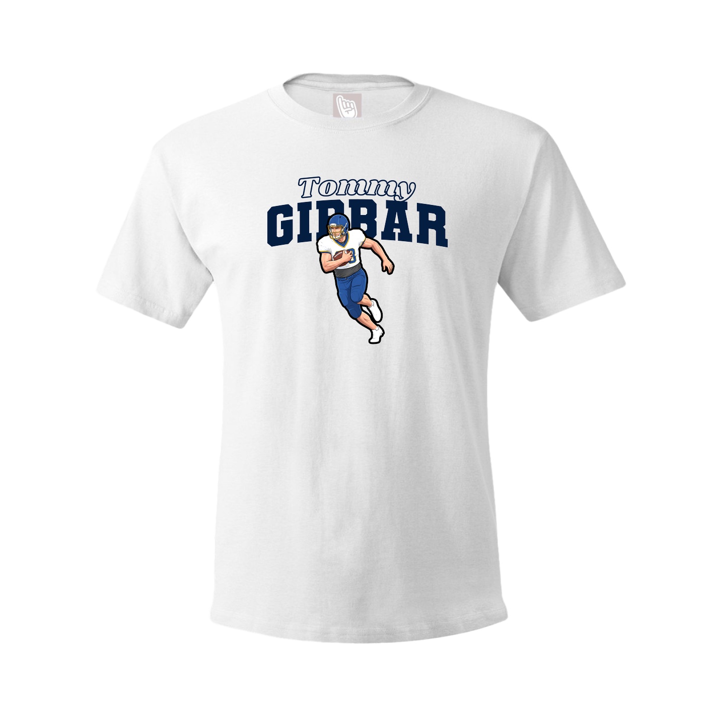 Tee — Name Arch in White