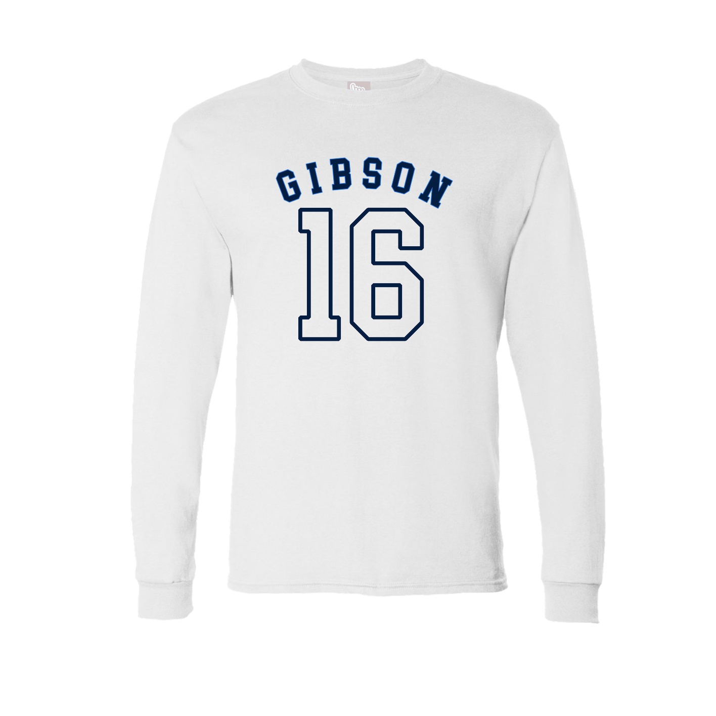 Long Sleeve Tee — Shirsey Arch in White