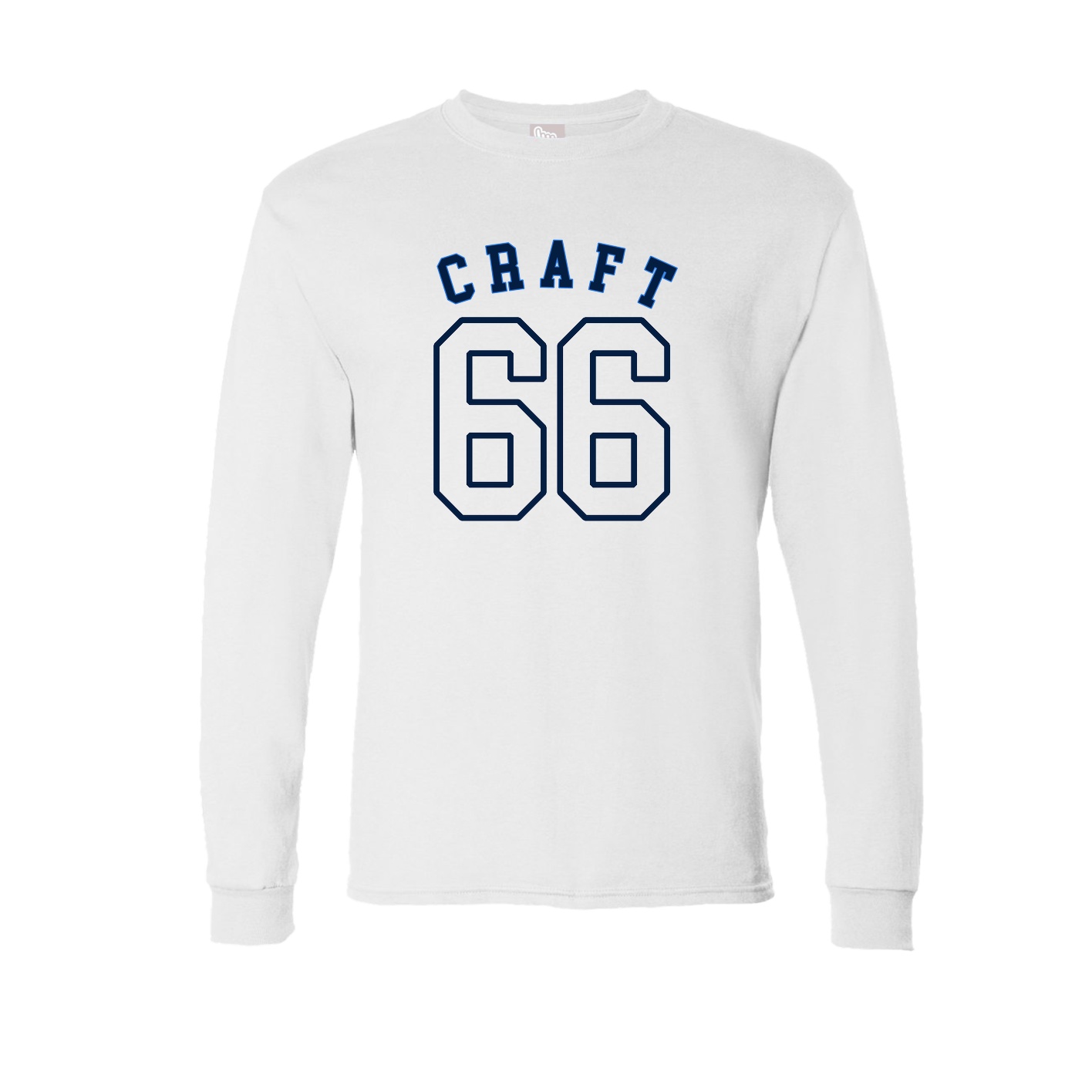 Long Sleeve Tee — Shirsey Arch in White
